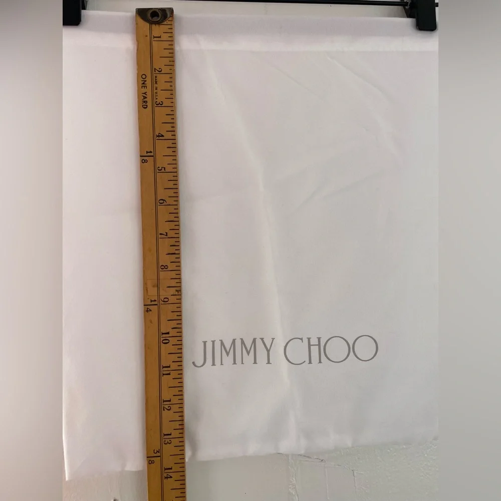 Jimmy Choo White Dust Bag Set